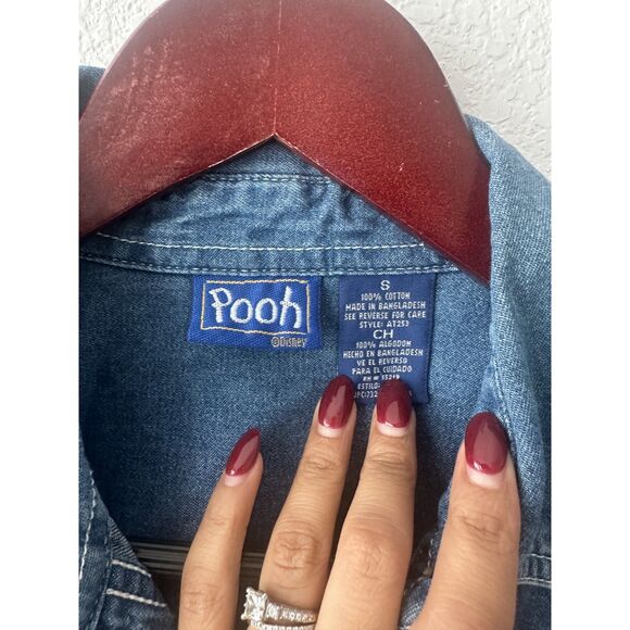 Vintage Disney Winnie the Pooh Denim Embroidered Tigger Design - Picture 2 of 5